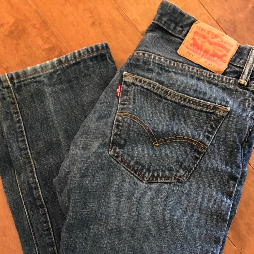Men’s Levi’s 501 Jeans Button Fly